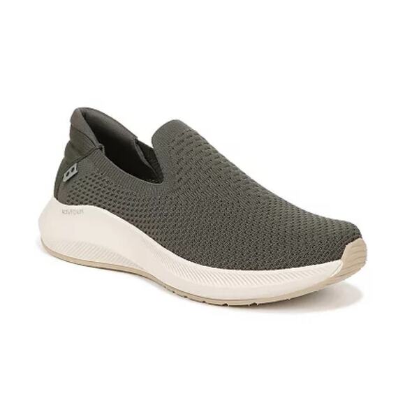 Ryka Fling Green Women Sneaker Size 12 Knit Casual Slip-On Anatomical Insole New - Picture 13 of 13